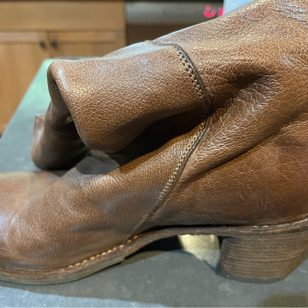 Officine Creative brown leather classic boots - Picture 5 of 16